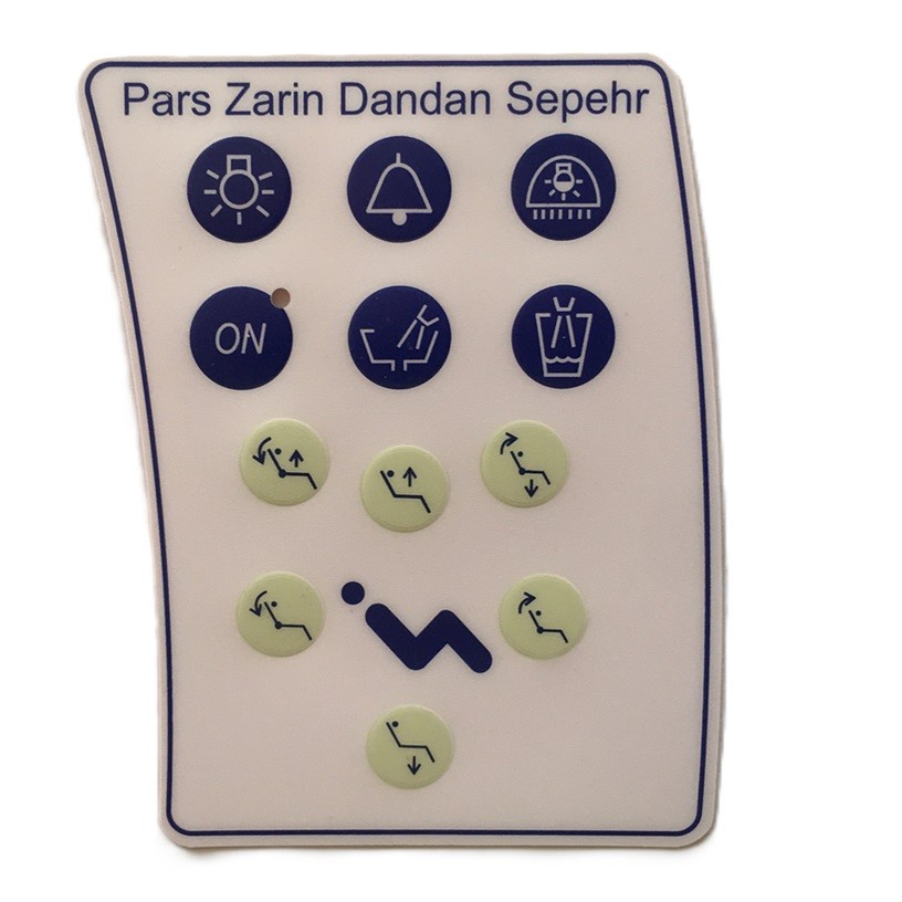لیبل تابلت پزشک یونیت پارس دنتال - سپهر و سورنا - شیلنگ از بالا