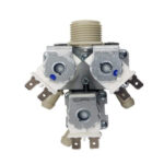شیر برقی سه قلو مستقیم 24V ac - گالری 1