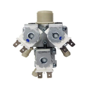 شیر برقی سه قلو مستقیم 12V ac