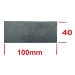 لاستیک دیافراگم کنترل بلوک 4 تایی - بدون سوراخ 100X40mm