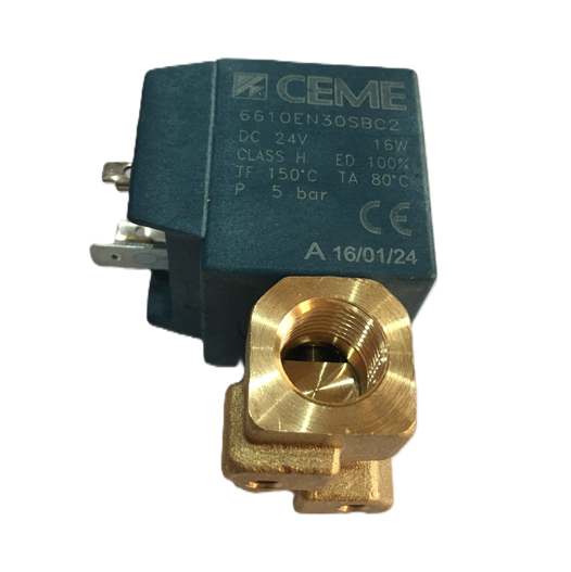 شیر برقی اتوکلاو 24VDC 80 C