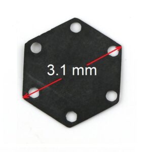 لاستیک دیافراگم نیومات آب ( 6 ضلعی )